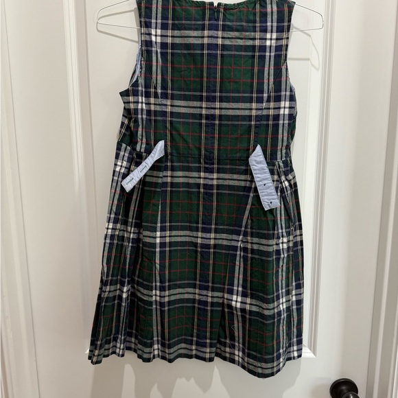 Tommy Hilfiger Blue and White Pleated Sundress - Picture 2 of 3